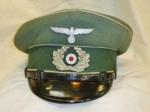 WWII German Infantry Visor Cap NCO