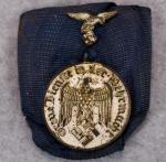 Parade Mount Luftwaffe 4 Year Service Medal