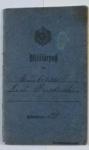 WWI German Military Pass Soldbuch Infantry