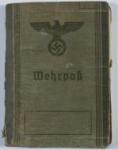 German Wehrpass Document