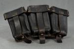 WWII German K98 Three Pocket Ammo Pouch