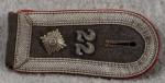 Luftwaffe Flak Shoulder Board Feldwebel