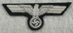 German Army Officer Bullion Breast Eagle