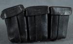 WWII German K98 Three Pocket Ammo Pouch