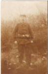 WWI Photo Postcard German Soldier