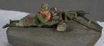 WWI German Toy Soldier Machine Gunner