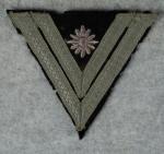 WWII German Panzer Stabsgefreiter Rank Patch