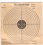 DJ HJ Shooting Target Luftgewehr Scheibe