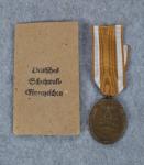 WWII German West Wall Medal & Envelope