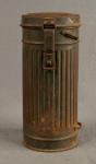 WWII German Gas Mask Canister Can