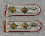 German Artillery Officers Shoulder Boards Captain