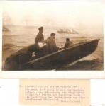 WWII German Press Photo Assault Boat Training