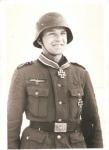 Press Photo Rudolf Albust Knight's Cross Recipient