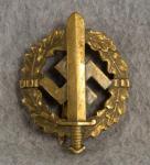 German SA Sports Badge Bronze Numbered