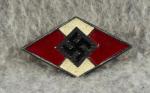 WWII HJ Hitler Youth Members Pin Diamond