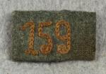 WWII German Shoulder Board Slide 159th Recon