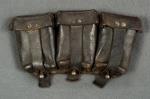 WWII German K98 Three Pocket Ammo Pouch