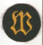 WWII German Sleeve Maintenance Badge