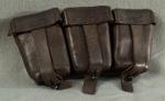 WWII German K98 Three Pocket Ammo Pouch 1937