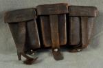 WWII German K98 Three Pocket Ammo Pouch 1936