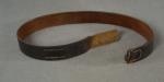 WWII German Army Leather Equipment Belt