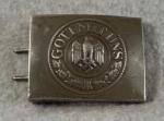 WWII German WH Army Belt Buckle Tropical D&C