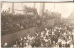 WWI Photo Postcard German Troop Ship
