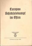 WWII German Europas Schicksalskampf im Osten Book