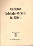 WWII German Europas Schicksalskampf im Osten Book