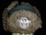 WWII German Police Winter Rabbit Fur Cap