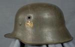 Kriegsmarine M18 Double Decal Transitional Helmet