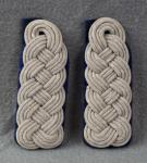 WWII Medical Major Shoulder Board Pair