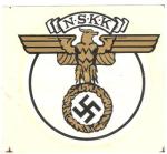 German NSKK Eagle Decal Repro