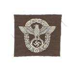 WWII German Police M43 Overseas Cap Hat Insignia