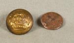 WWI Imperial German Uniform Belt Ramp Button