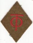 German Patch Org Todt Collar Tab