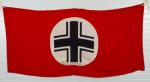 WWII German Balkan Cross Vehicle ID Banner Flag