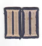 West German Bundeswehr Medical Collar Tabs