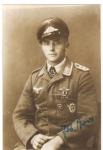 Luftwaffe Johann Boos Knights Cross Signed Photo