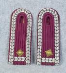 East German Fire Service Shoulder Boards