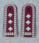 East German Fire Service Shoulder Boards