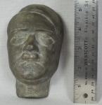 WWII Cast Hitler Bust Head