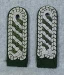 East German Police Shoulder Boards