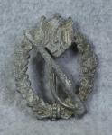 WWII German Infantry Assault Badge Silver