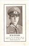 WWII German Death Card Heer Grenadier NCO 1944
