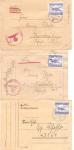 WWII German Luftfeldpost Envelopes Letters x5