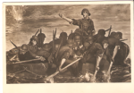 WWII era Postcard Patriotic German Army Padua