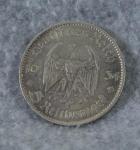 German 1934 F 5 Reichsmarks Garrison Church Coin