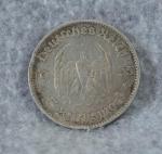 German 1935 D 5 Reichsmarks Garrison Church Coin