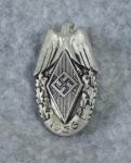 HJ 1936 Hitler Youth Donation Pin Tinnie
